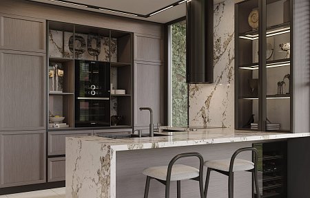 Заказать кухню Кухонный гарнитур Луна в Актау